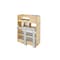 Rev-A-Shelf Maple Veneer, Light Brown, 9.29 in W, 26.15 in H, 19.73 in D, 21.1 in L, Light Brown 445-VBOSC-8C - alternate 4